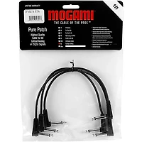 Mogami Pure Patch Pedal/Effects Cables 3-Pack