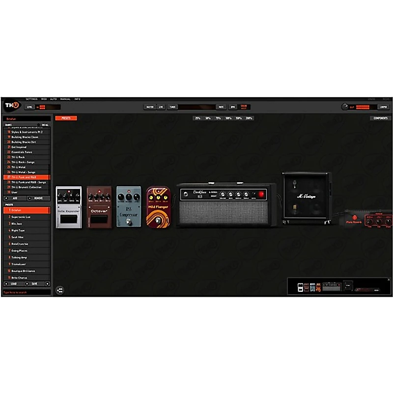 Overloud THU Funk and R&B Edition Upgrade from TH-3 Funk and R&B Edition