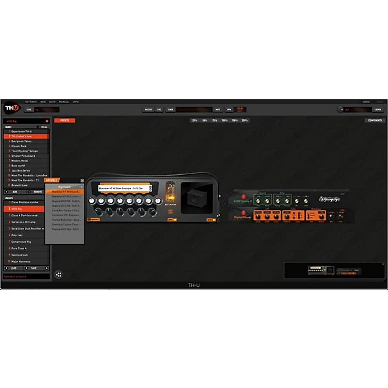 Overloud TH-U Amp Modeling Software