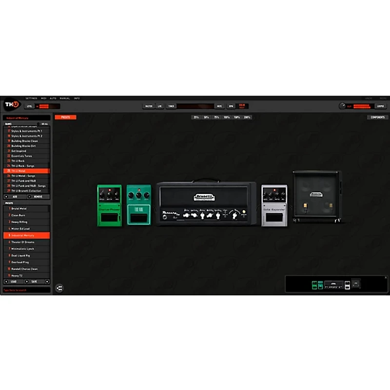 Overloud THU Metal Edition Upgrade from TH-3 Metal Edition