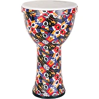 Rhythm Tech Rhythm Village Benkadi Club Series 9 in. Djembe 17 x 8 in. Benkadi Burst