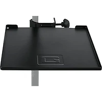 Gator GFW-SHELF0909 Gator Frameworks small microphone stand clamp-on utility shelf, capacity up to 10lbs.