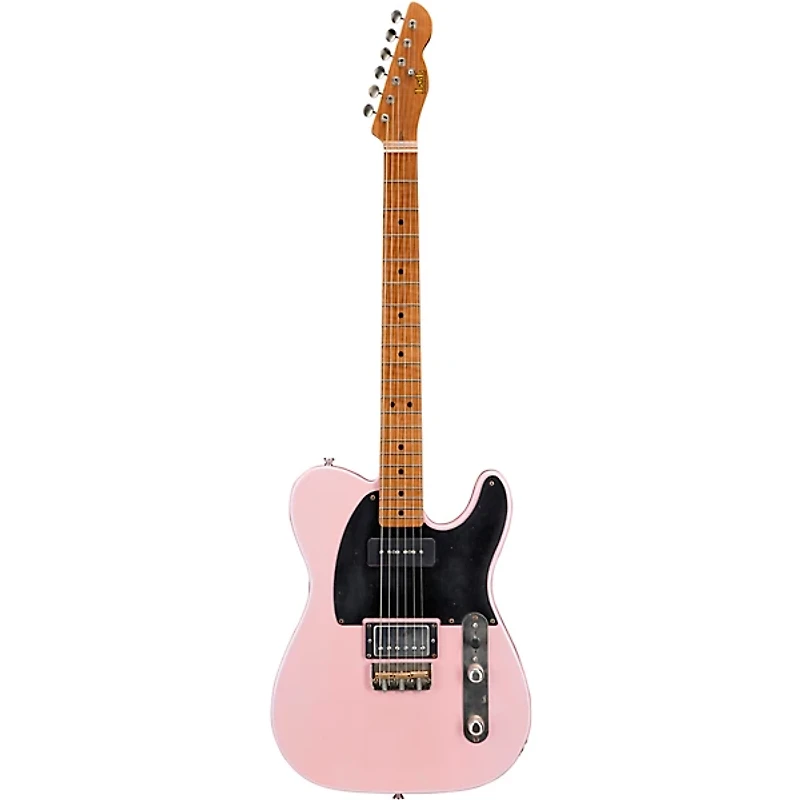 LsL Instruments Bad Bone 290 Electric Guitar Ice Pink