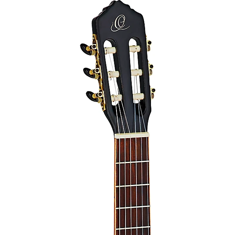 Ortega Family Series R221BK Classical Guitar Gloss Black