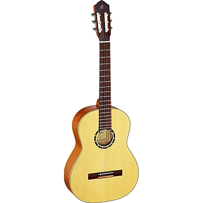 Ortega Family Series R121 Full-Size Nylon-String Guitar Natural Matte