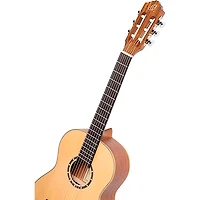 Ortega Family Series R121L-3/4 3/4 Size Left-Handed Classical Guitar Satin Natural 0.75