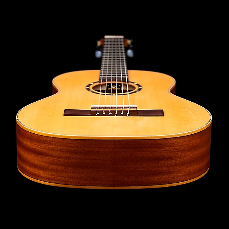 Ortega Family Series R121L-3/4 3/4 Size Left-Handed Classical Guitar Satin Natural 0.75