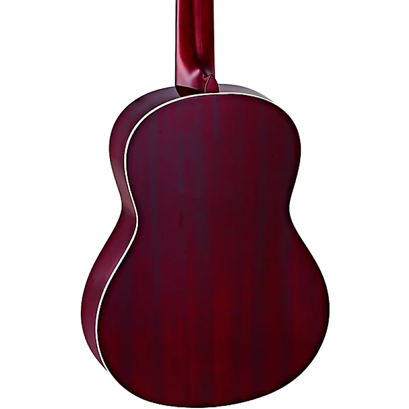 Ortega Family Series R121WR Classical Guitar Transparent Wine Red