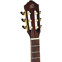 Ortega Family Series R221BK-3/4 3/4 Size Classical Guitar Gloss Black 0.75