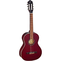 Ortega Family Series R121-3/4WR 3/4 Size Classical Guitar Transparent Wine Red 0.75