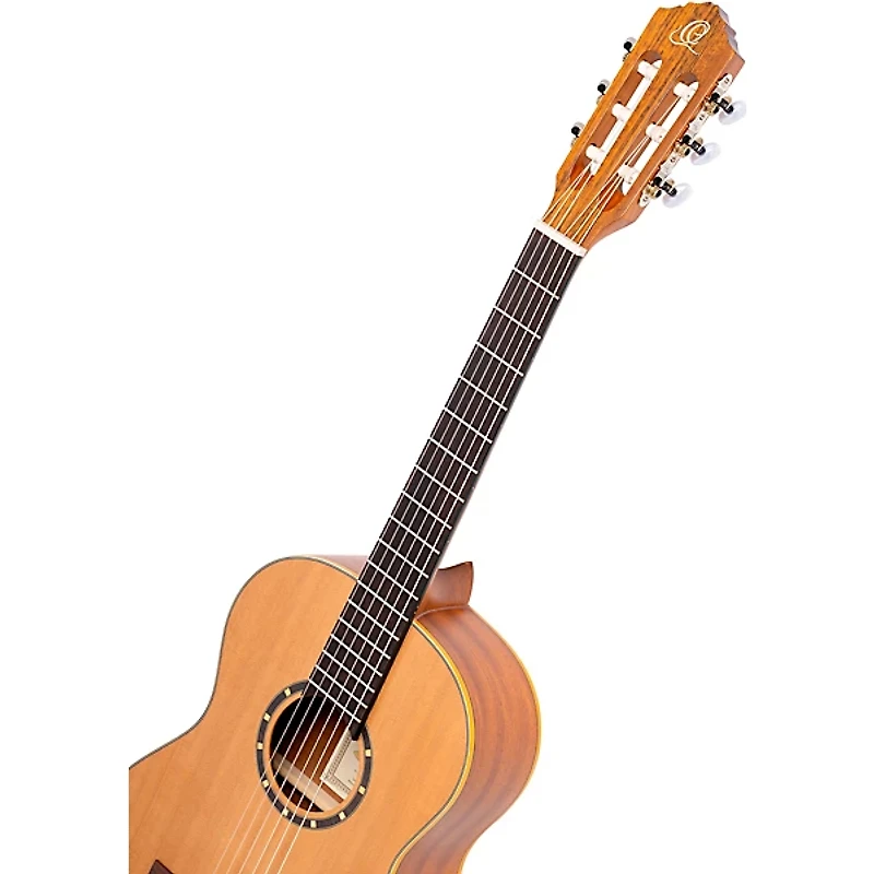 Ortega Family Series R122L-3/4 3/4 Size Left-Handed Classical Guitar Satin Natural 0.75