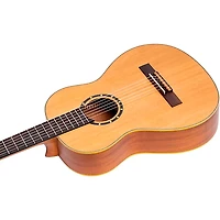 Ortega Family Series R122L-3/4 3/4 Size Left-Handed Classical Guitar Satin Natural 0.75