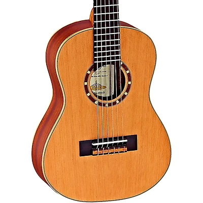 Ortega Family Series R122-1/4 1/4 Size Classical Guitar Satin Natural 0.25