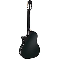Ortega Family Series Pro RCE141BK Acoustic-Electric Nylon Guitar Gloss Black