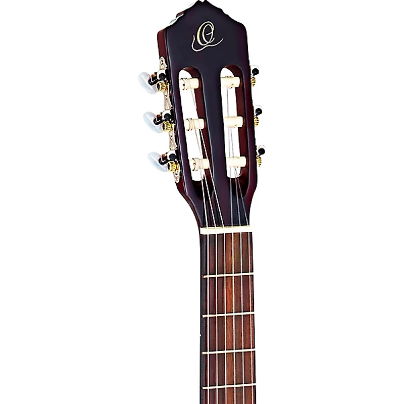 Ortega Family Series Pro R131SNWR Slim Neck Classical Guitar Transparent Wine Red