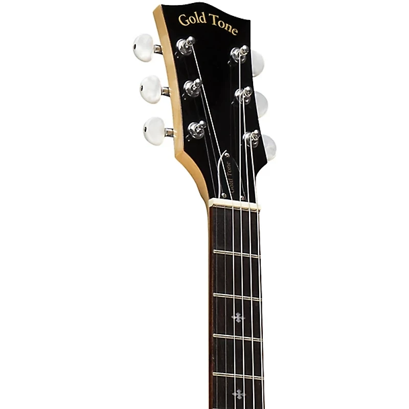 Gold Tone 6-String Banjitar For Left Hand Players Gloss Natural