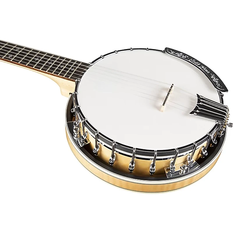 Gold Tone 6-String Banjitar For Left Hand Players Gloss Natural