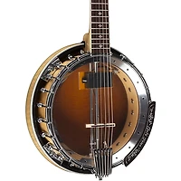 Gold Tone Professional 6-String Banjitar For Left Hand Players Gloss Natural