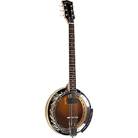 Gold Tone Professional 6-String Banjitar For Left Hand Players Gloss Natural