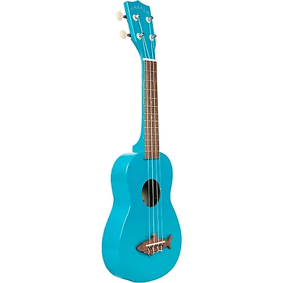 Kala Shark Soprano Ukulele Mako Blue