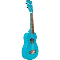Kala Shark Soprano Ukulele Mako Blue