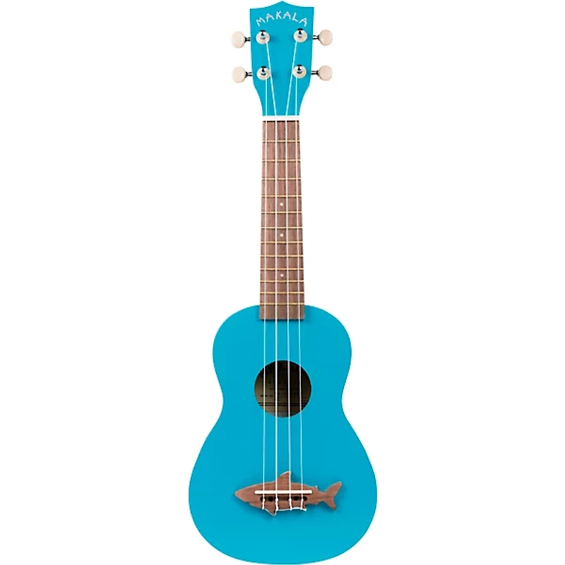 Kala Shark Soprano Ukulele Mako Blue