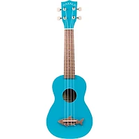 Kala Shark Soprano Ukulele Mako Blue