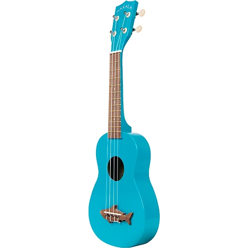 Kala Shark Soprano Ukulele Mako Blue