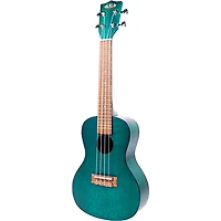 Kala Blue Exotic Mahogany Concert Ukulele Blue