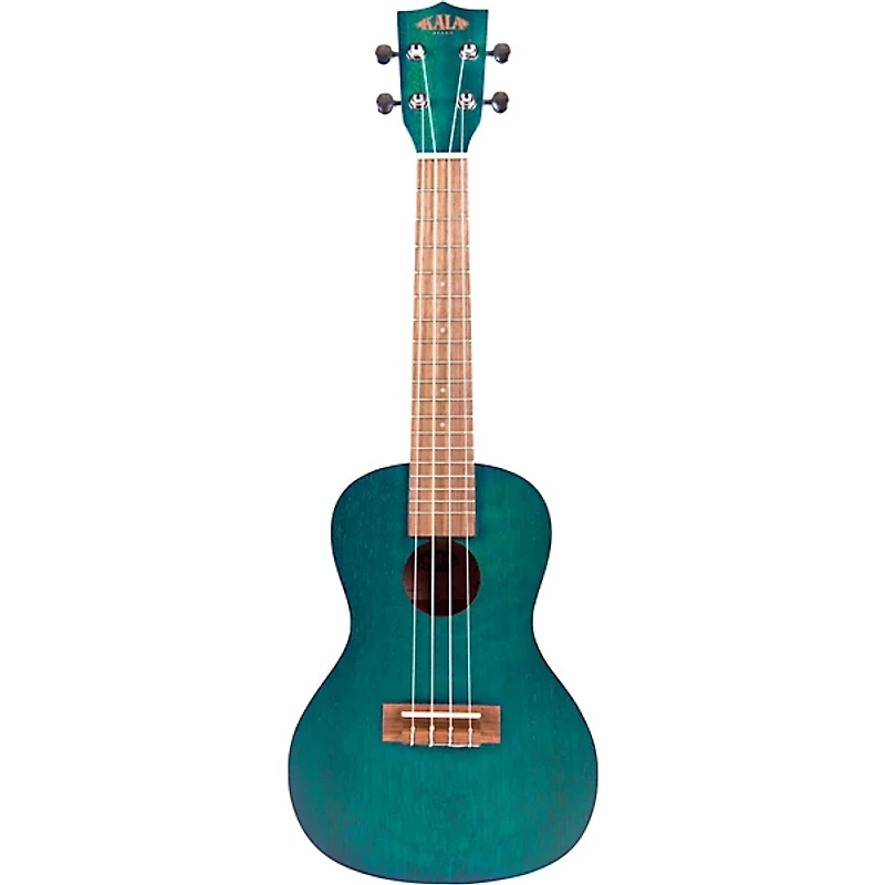 Kala Blue Exotic Mahogany Concert Ukulele Blue