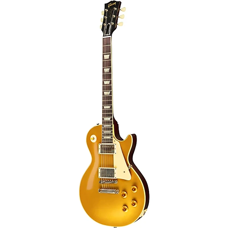 Gibson Custom 1957 Les Paul Goldtop Darkback Reissue VOS Electric Guitar Gold Top