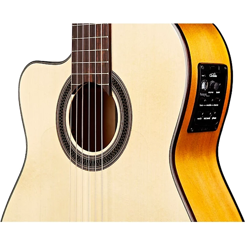 Cordoba GK Studio Left-Handed Flamenco Acoustic-Electric Guitar Natural