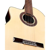Cordoba GK Studio Negra Left-Handed Flamenco Acoustic-Electric Guitar Natural