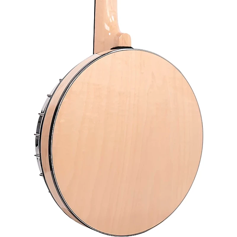 Gold Tone MC-150R/P Maple Classic Banjo With Steel Tone Ring Gloss Natural