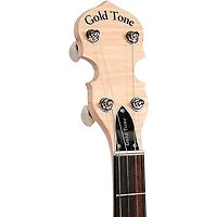 Gold Tone MC-150R/P Maple Classic Banjo With Steel Tone Ring Gloss Natural