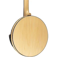 Gold Tone MC-150R/P/L Left-Handed Maple Classic Banjo with Steel Tone Ring Gloss Natural