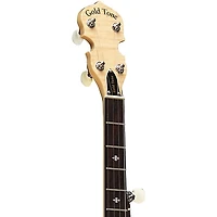 Gold Tone MC-150R/P/L Left-Handed Maple Classic Banjo with Steel Tone Ring Gloss Natural