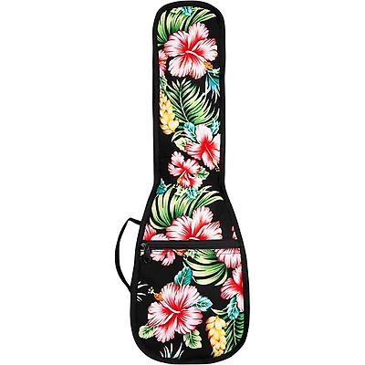 Road Runner Concert Ukulele Gig Bag in a Box Floral Concert
