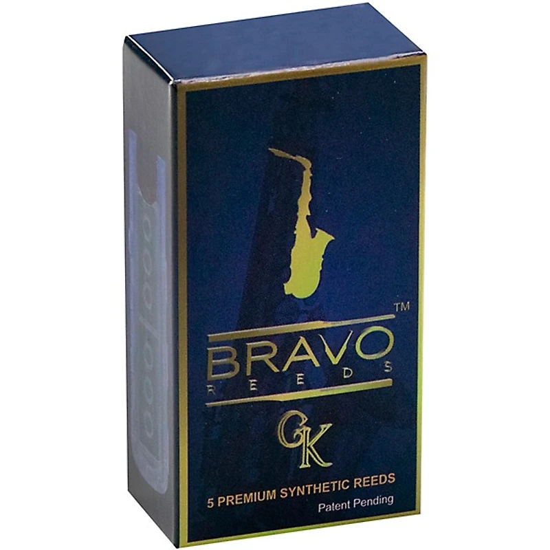 Bravo Reeds Synthetic Alto Saxophone Reed 5 Pack