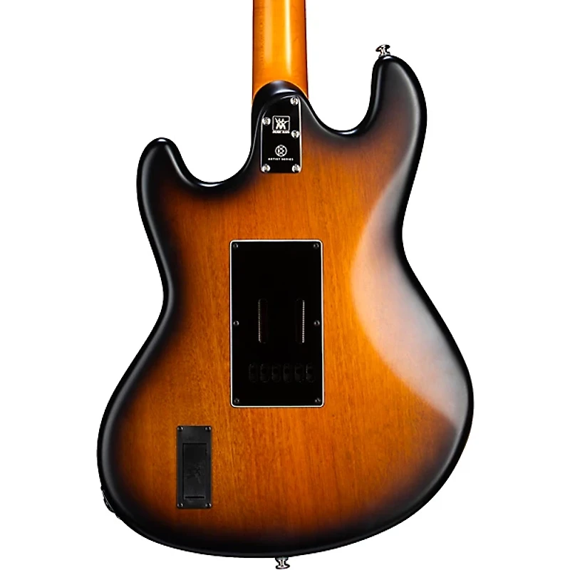 Ernie Ball Music Man Dustin Kensrue Stingray Electric Guitar Dark Satin Tobacco