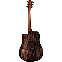 Restock Lag Guitars Tramontane HyVibe THV30DCE Dreadnought Acoustic-Electric Smart Guitar Natural