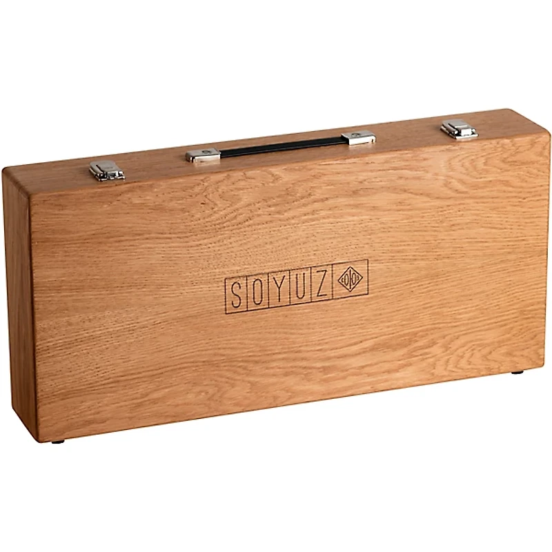 Soyuz Microphones 013 TUBE Matched Pair Small Diaphragm Tube Microphone Single Power Supply Unit with Oak Suitcase (cardioid capsule, 10dB pad)