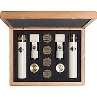 Soyuz Microphones 013 FET-MAC Matched pair Small Diaphragm FET Microphones (cardioid, omni and hypercardioid capsules, 10dB pad)