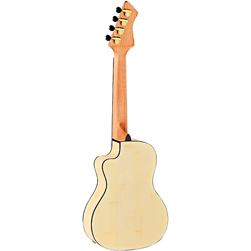 Ortega Horizon Series RUBO-CE Bamboo Concert Acoustic-Electric Ukulele Satin Natural