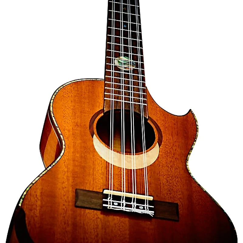 Ortega Eclipse Series ECLIPSE-TE8 8-String Tenor Ukulele Gloss Natural