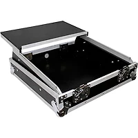 ProX 10U Top Mount 19" Slanted Mixer Case 10 RU Space Black