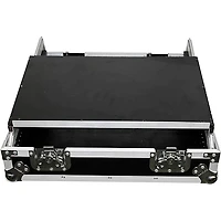 ProX 10U Top Mount 19" Slanted Mixer Case 10 RU Space Black