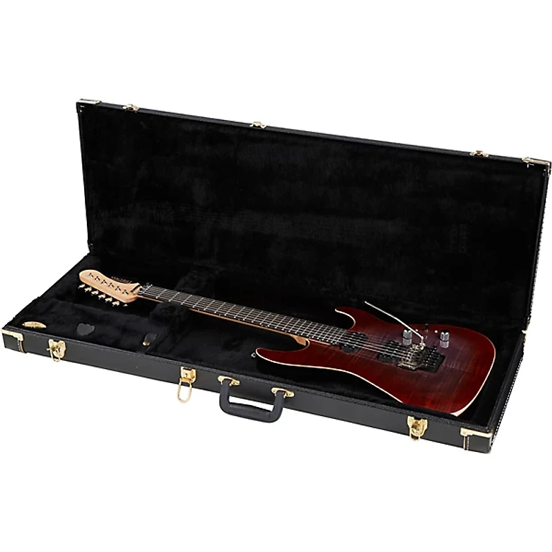 Friedman Noho 24 Electric Guitar Black Cherry Trans