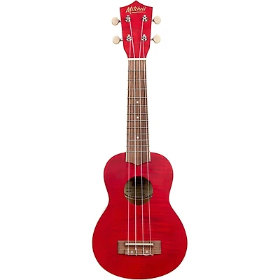 Mitchell MU45F Exotic Soprano Ukulele Flamed Maple