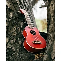 Mitchell MU45F Exotic Soprano Ukulele Flamed Maple